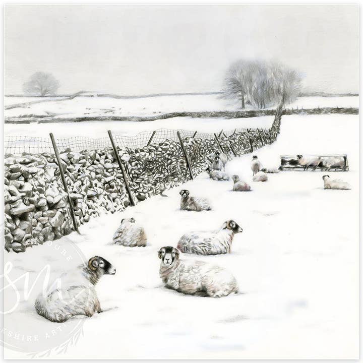 Snow in The Dales for wholesale by Stacey Moore Ltd