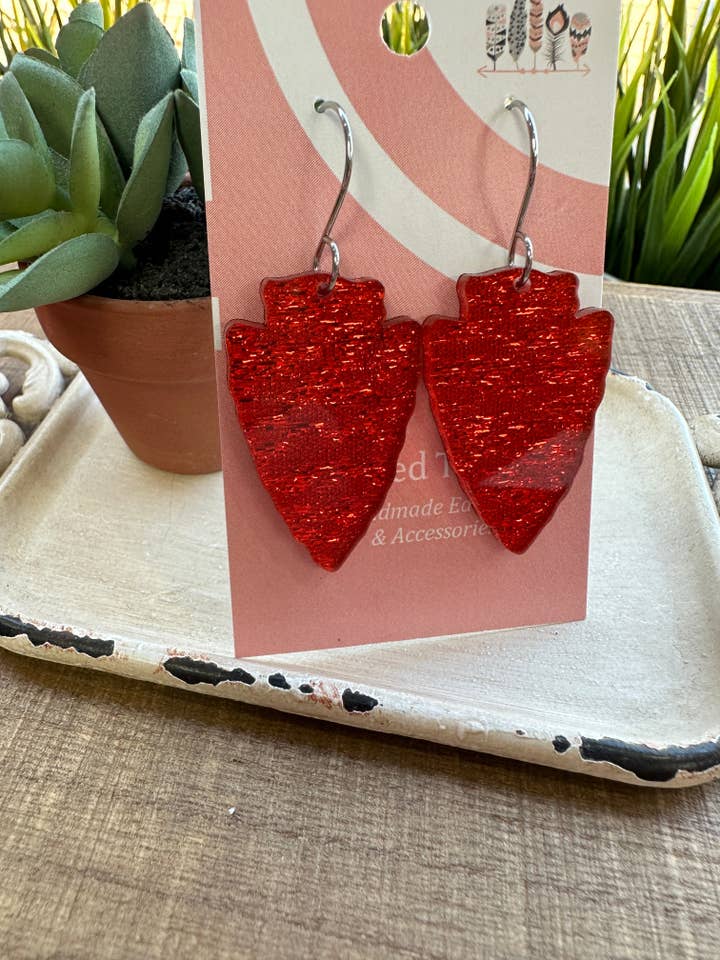 Solid Arrowhead Dangle Earrings for wholesale by Designed To Flaunt