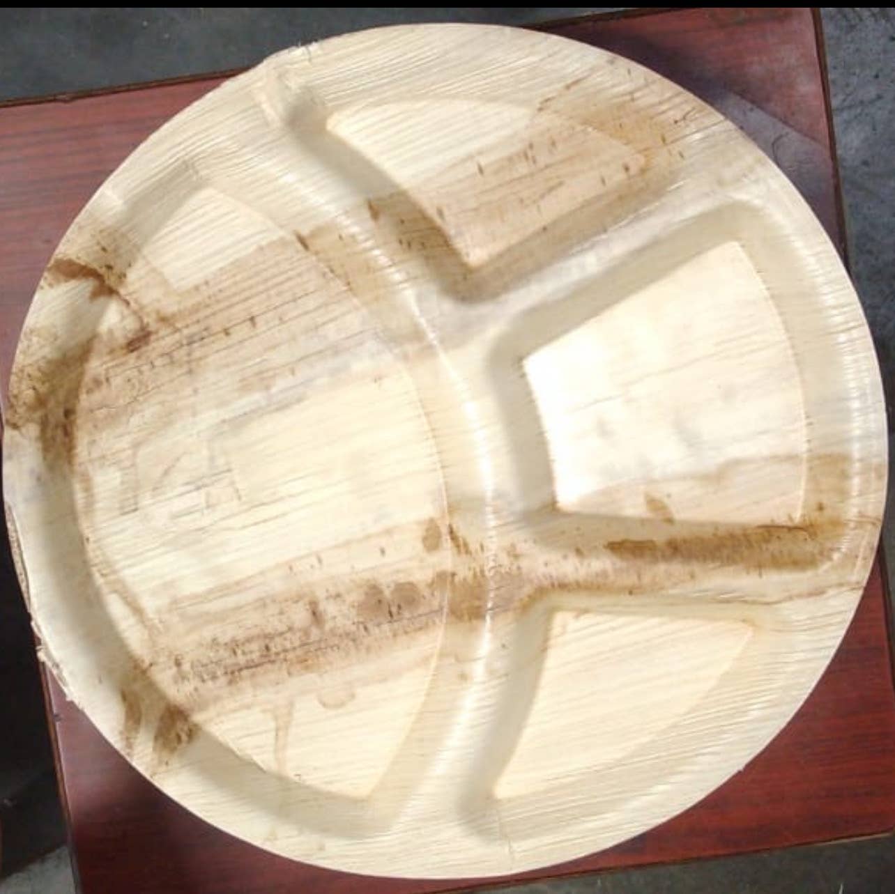 Palm Plates LLC - Wholesale Dinner Plate - 12” 4 compartment Plate-Dinner plate5