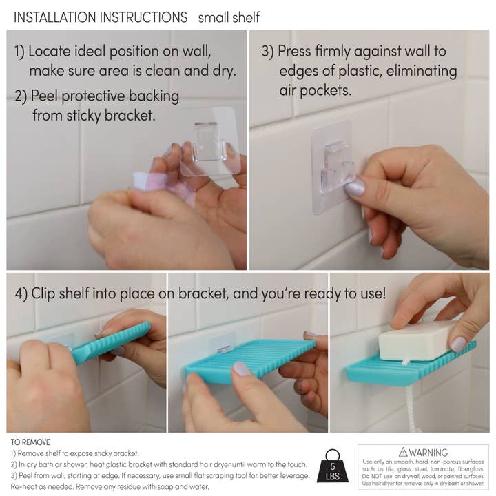 Three by Three Seattle - Wholesale Bath Caddy - aquafolio shower set of 522