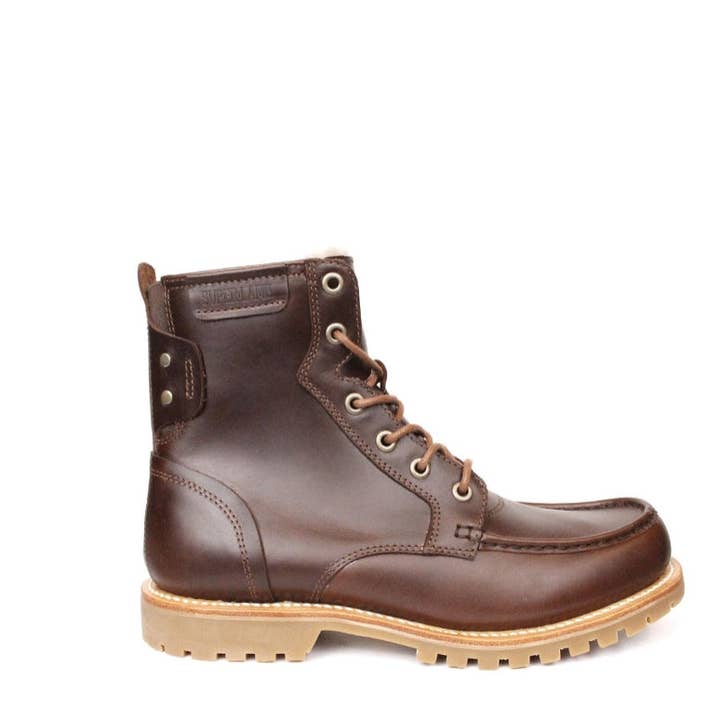 BIG N TALL Ibex Work Boot - Black Cherry Soft Toe for wholesale by SuperLamb Footwear