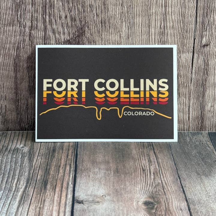Around FoCo - Wholesale Phone & Laptop Stickers - Fort Collins Stickers4
