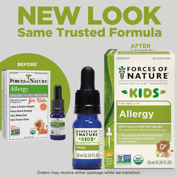 Forces of Nature - Wholesale Oral Supplement/Vitamin - Allergy Relief for Kids1