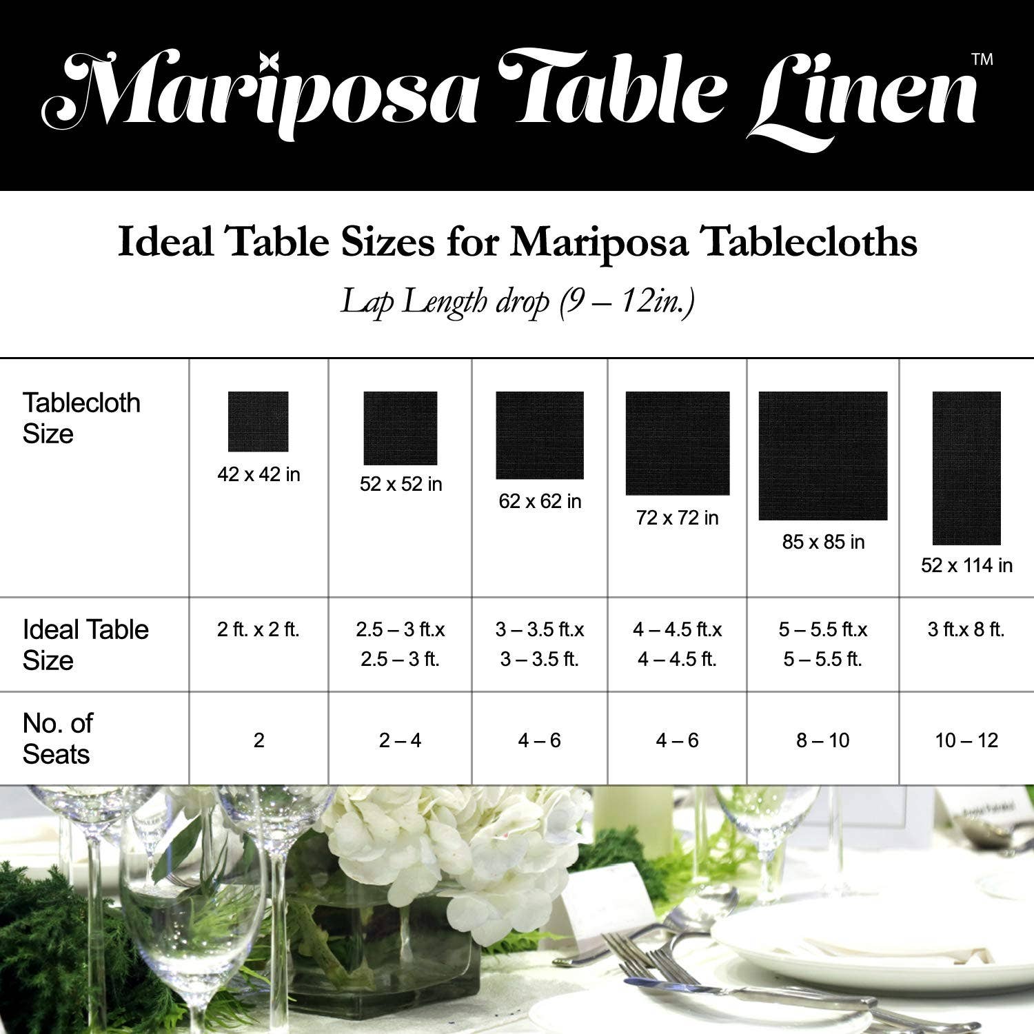 Arkwright Home - Wholesale Tablecloth - Polyester Tablecloths - Case of 24 - Size and Color Options8