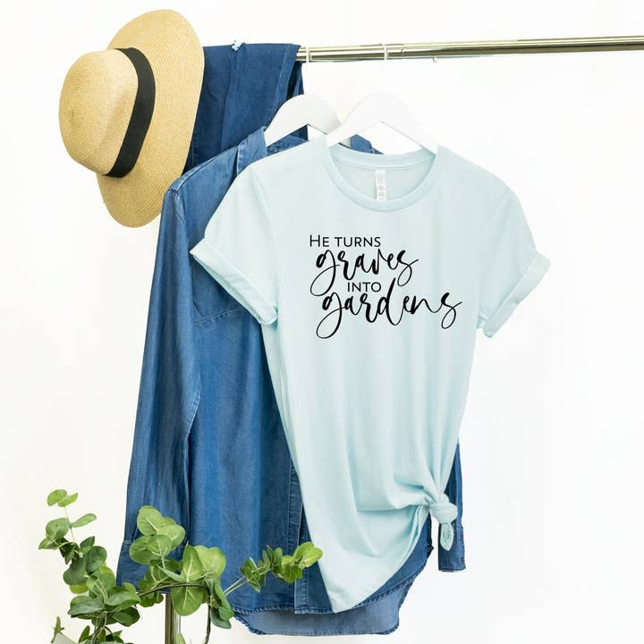 He Turns Graves Into Gardens - Case for wholesale by Top Crate