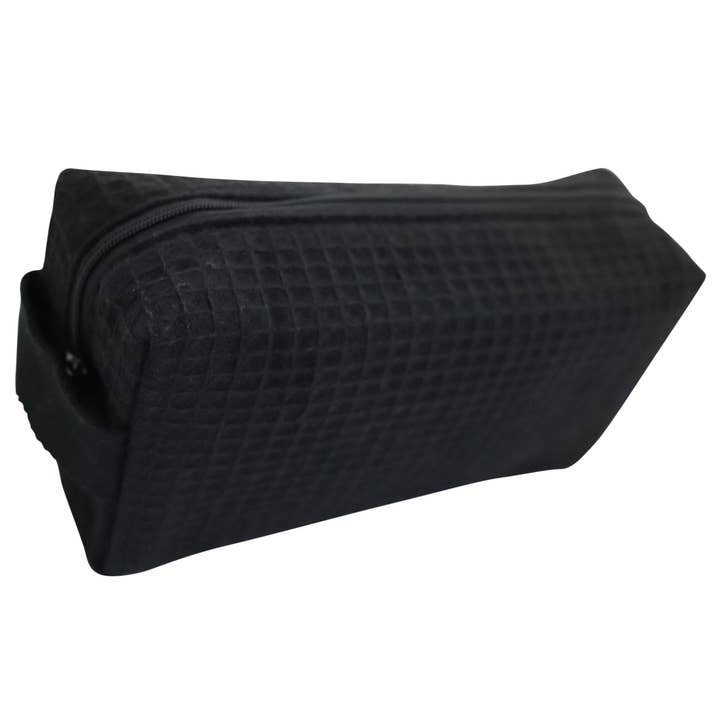 Alan Pendergrass Robes - Wholesale Makeup/Cosmetic Bag - Cotton Waffle Cosmetic Bag, Small