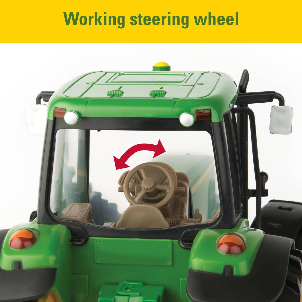 TOMY - Wholesale Toy Car/Truck - Kids - TOMY 1:16 John Deere Big Farm Tractor with Lights & Sounds 3