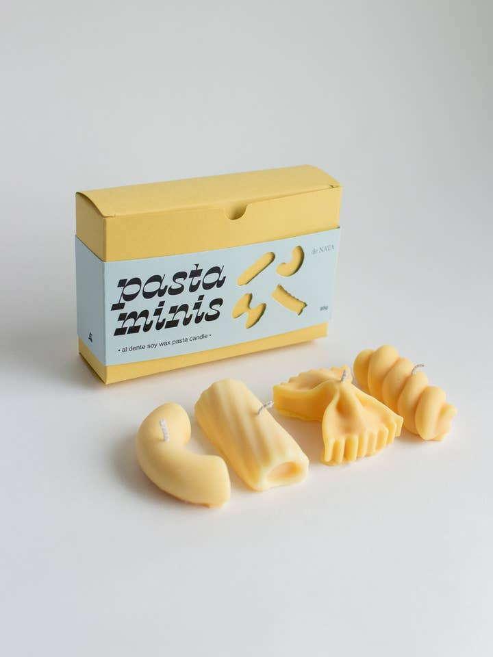 Pasta Minis Candles – Set of 4 for wholesale by Nata Concept Store