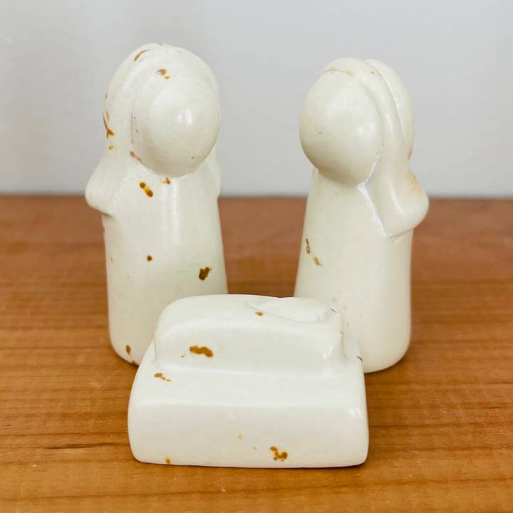 Kenia | Esteatita | Conjunto de Nacimiento | Imperfecciones para venta al por mayor de Beautifully Made Fair Trade