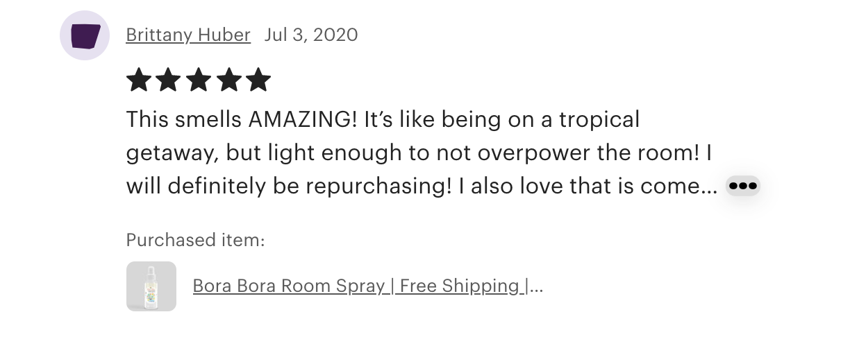 Nature's Lab - Natural Sisters - Wholesale Room & Linen Spray - Bora Bora Room Spray1