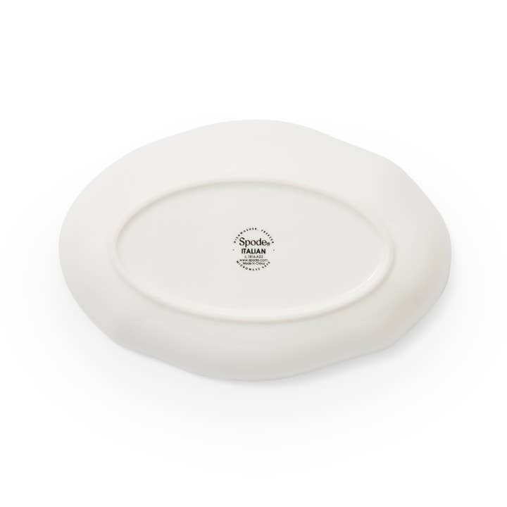 Portmeirion, Spode, Pimpernel, Nacthmann, Wrendale Designs - Wholesale Decorative Plate/Dish/Bowl - BLUE ITALIAN PICKLE DISH 8.5"2