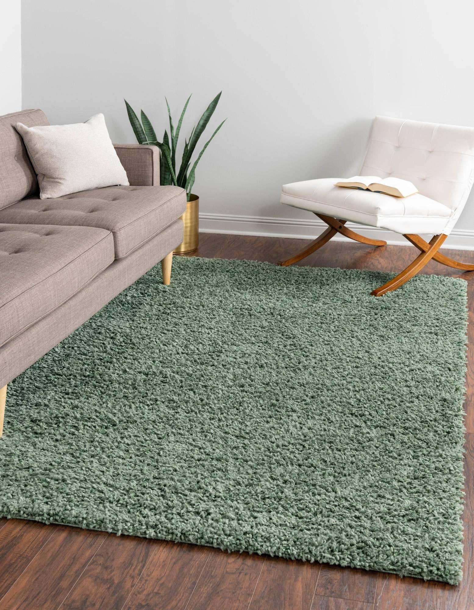 Rug Mart - Vente Tapis - Tapis Davos Shag (rectangulaire)32