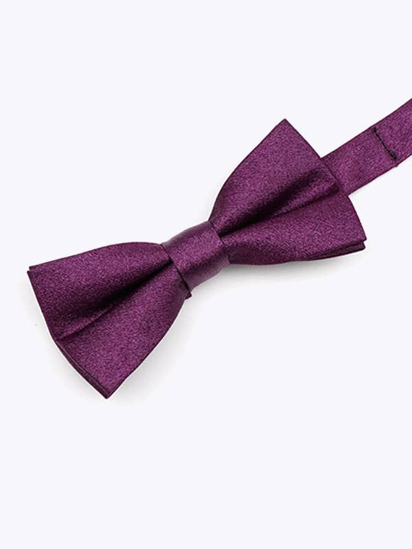 Purple Sequin Bow Tie No. 1 Child in Polyester "Armand" for wholesale by Unipap's