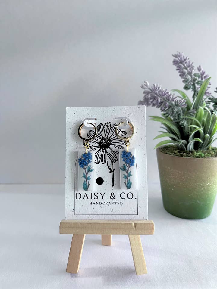 Colgante Bluebonnet Huggie para venta al por mayor de Daisy & Company