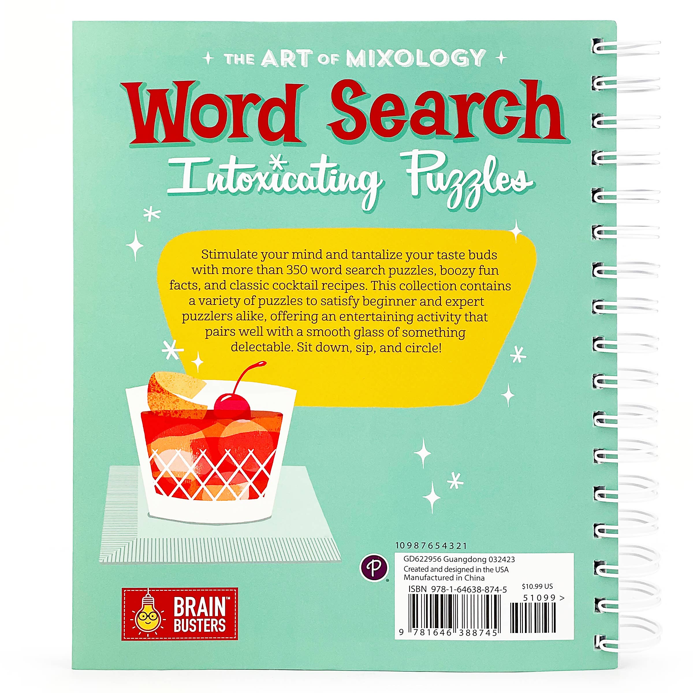 Cottage Door Press - Wholesale Puzzle - Adult - The Art of Mixology: Word Search Intoxicating Puzzles4