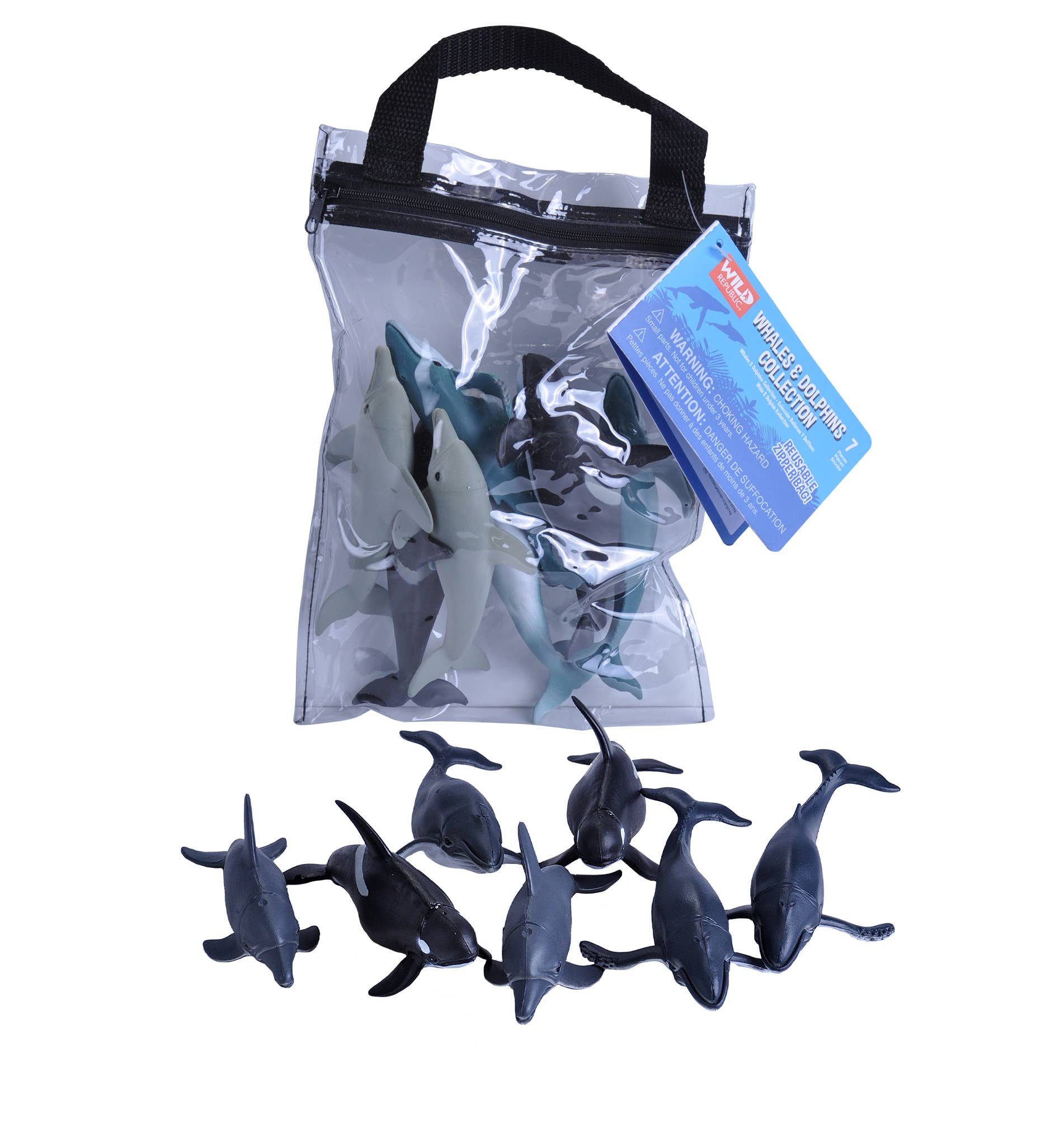 Wholesale Polybag-Zip Whale Dolphin 11