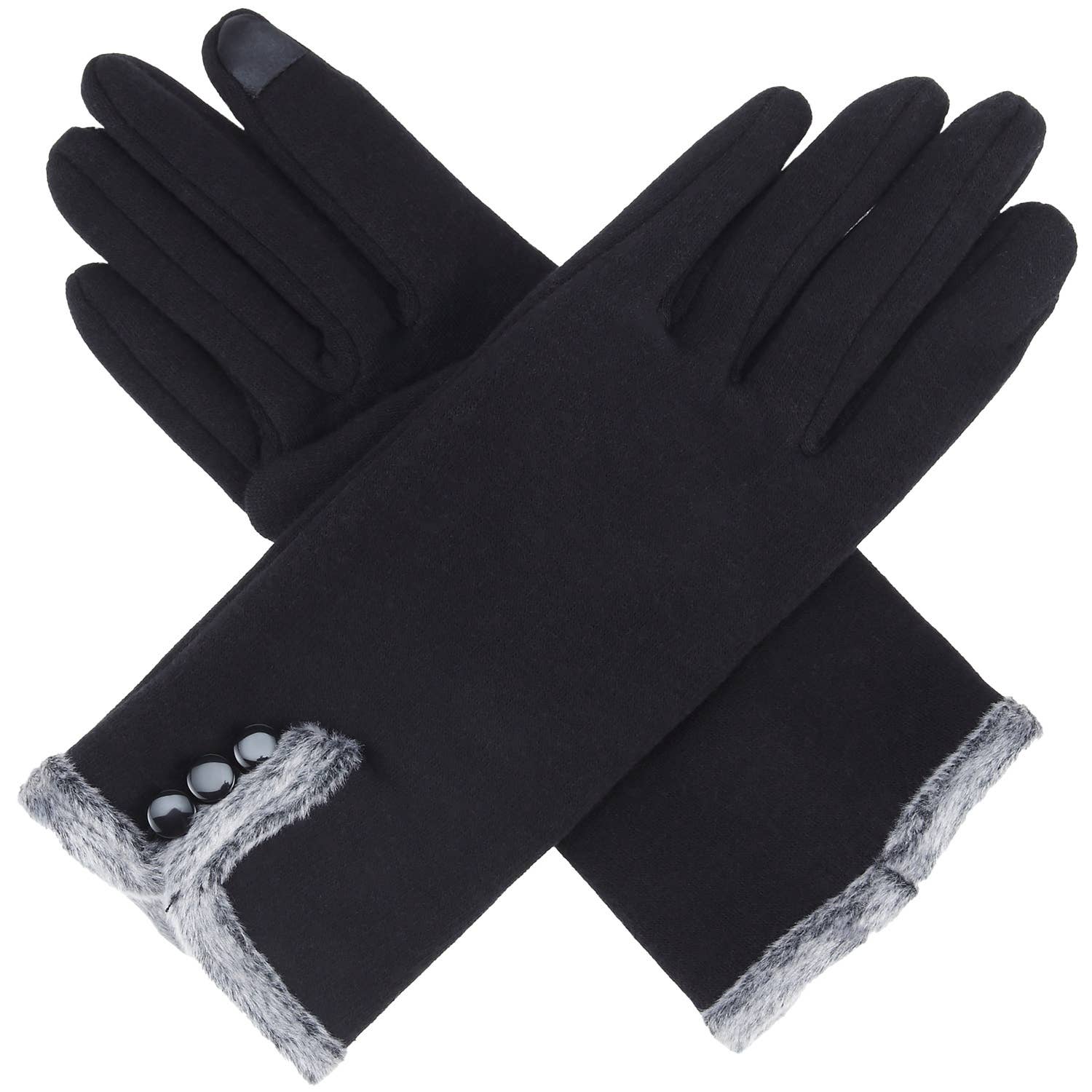 Jasper Trading LLC - Wholesale Gloves - Women's - JG767 - One Dozen Ladies Fleece Texting Gloves (555)1