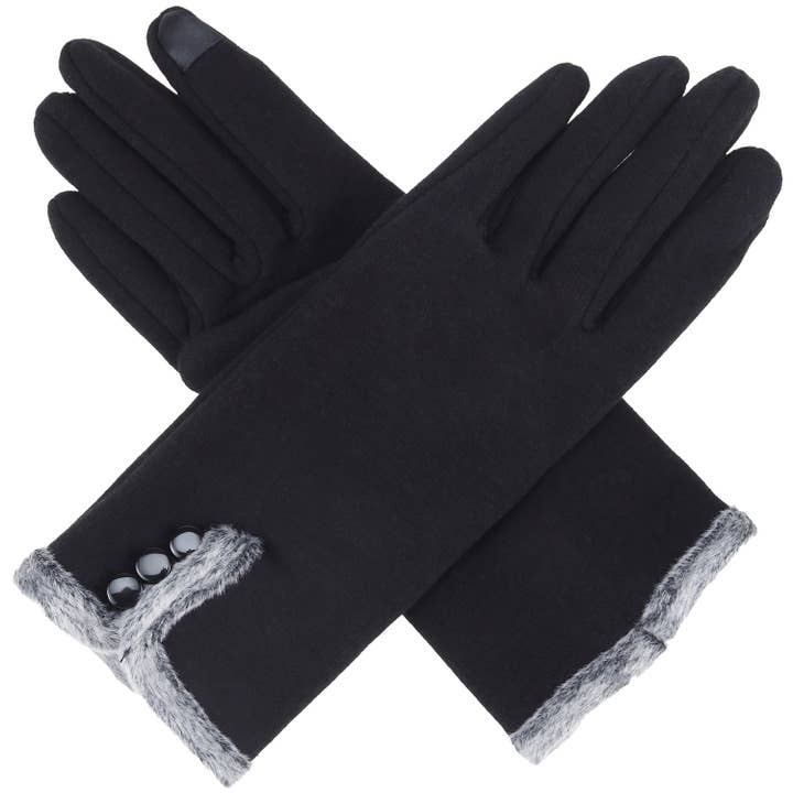 Jasper Trading LLC - Wholesale Gloves - Women's - JG767 - One Dozen Ladies Fleece Texting Gloves (555)1