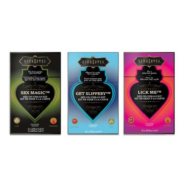 Kama Sutra - Wholesale Massage Oil/Gel - SEX-TO-GO KITS
