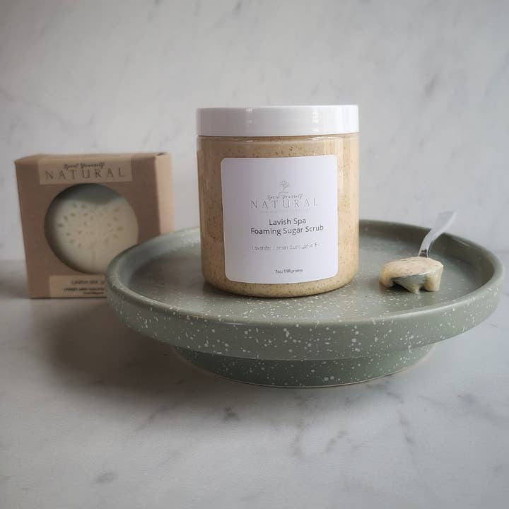 Lavish Spa Sugar Scrub for wholesale by Spoil Yourself Natural