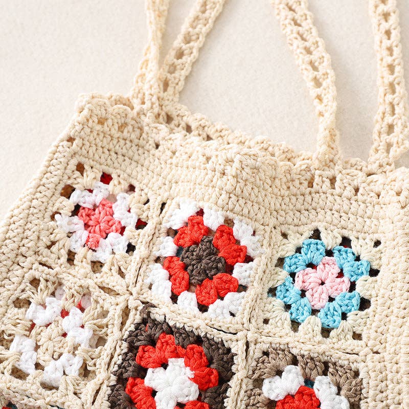 Funkyrel® Atzbranding Limited - Wholesale Tote Bag - Women's - Bohemian Crochet Bag - Exquisite Tote12