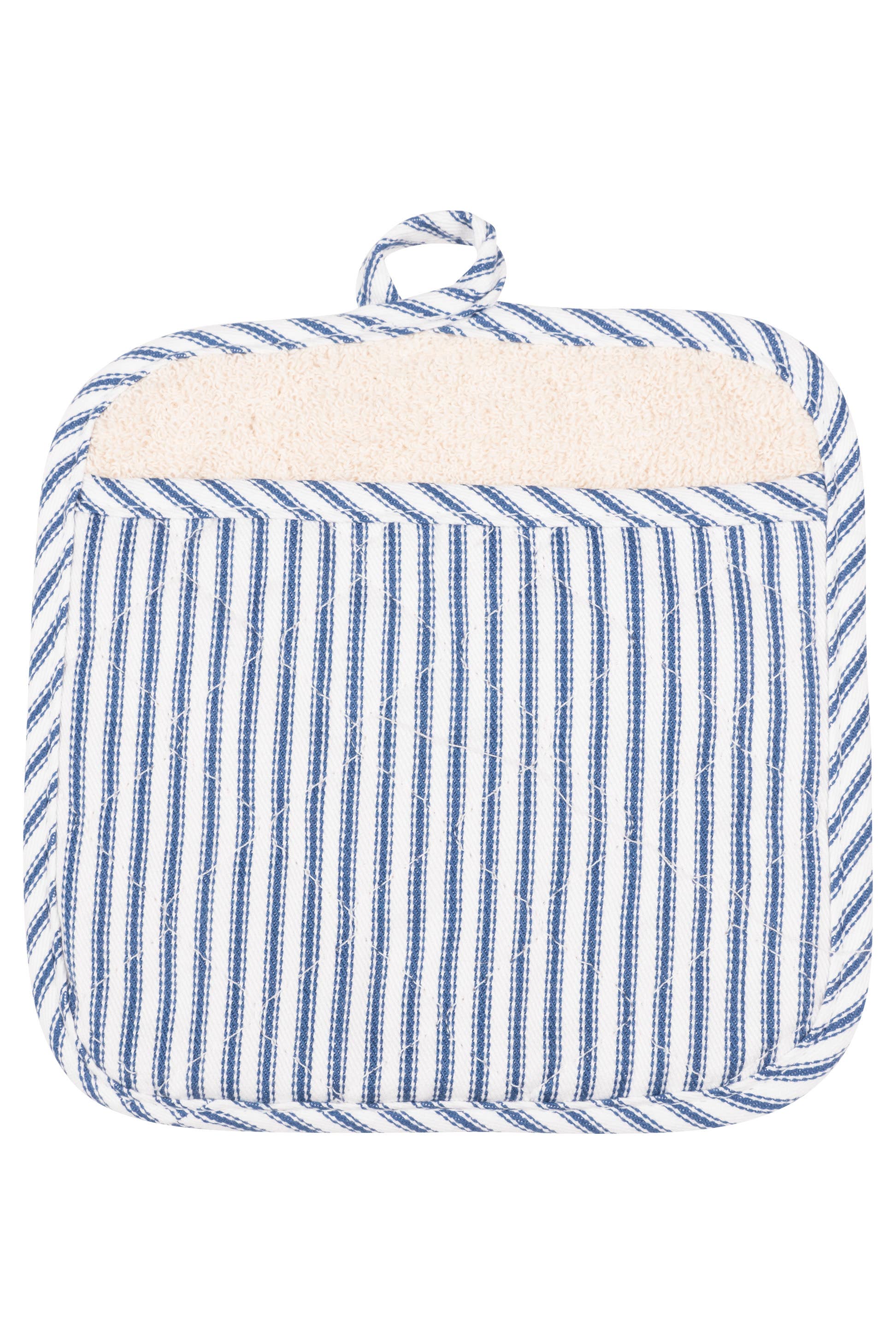KAF Home - Wholesale Oven Mitt/Pot Holder - KAF Home Metro Stripe Terry Lined Pot Mitt0