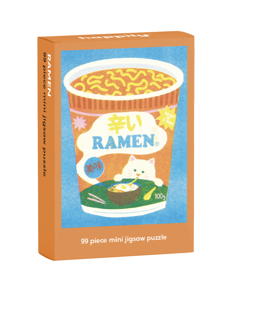 Happily Puzzles - Wholesale Puzzle - Adult - Ramen - 99 Piece Mini Jigsaw Puzzle2