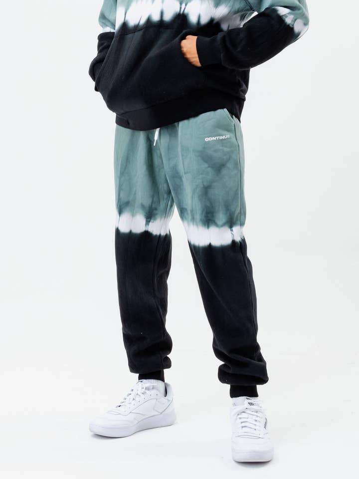 CONTINU8 GRØNNE PRINT JOGGERE for engroshandel hos Continu8