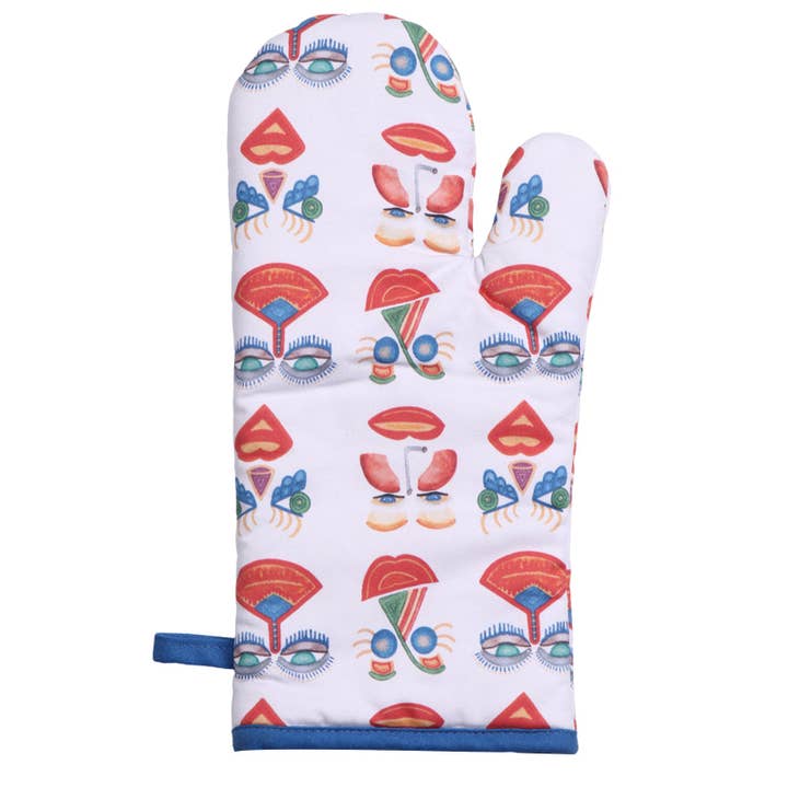 Hvid handske for engroshandel hos Charlotte Müller design