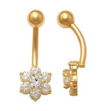 10kt massivt guld | massivt guld | maverring | navleringe | Kropssmykker | for engroshandel hos Zahav Jewelry