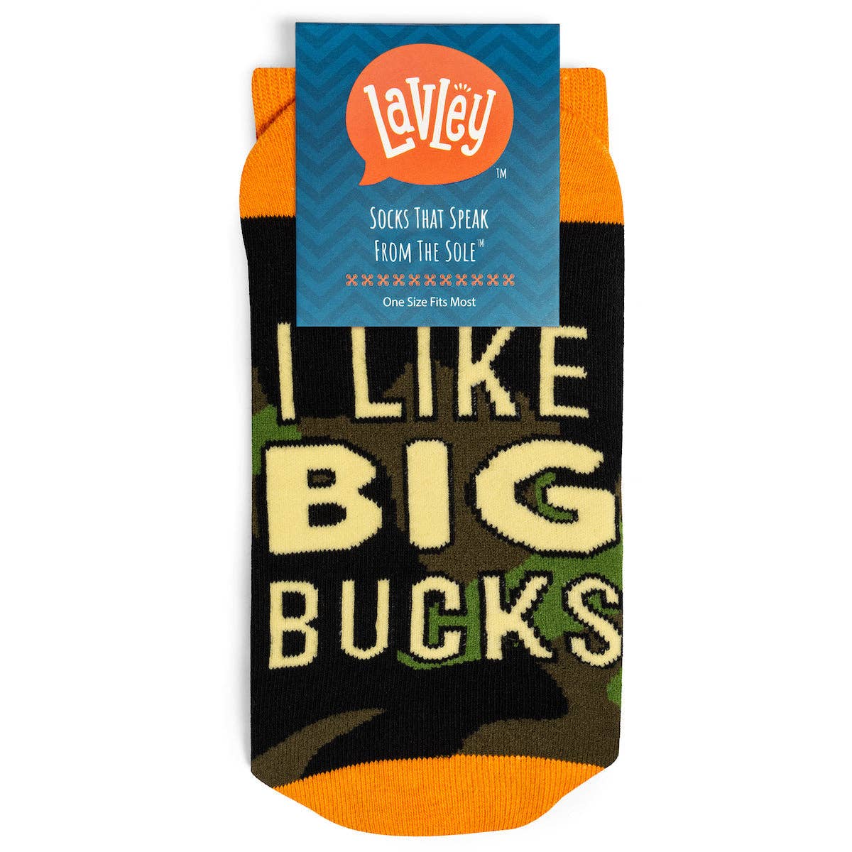 Lavley - Wholesale Socks - Unisex - I Like Big Bucks Hunting Socks5