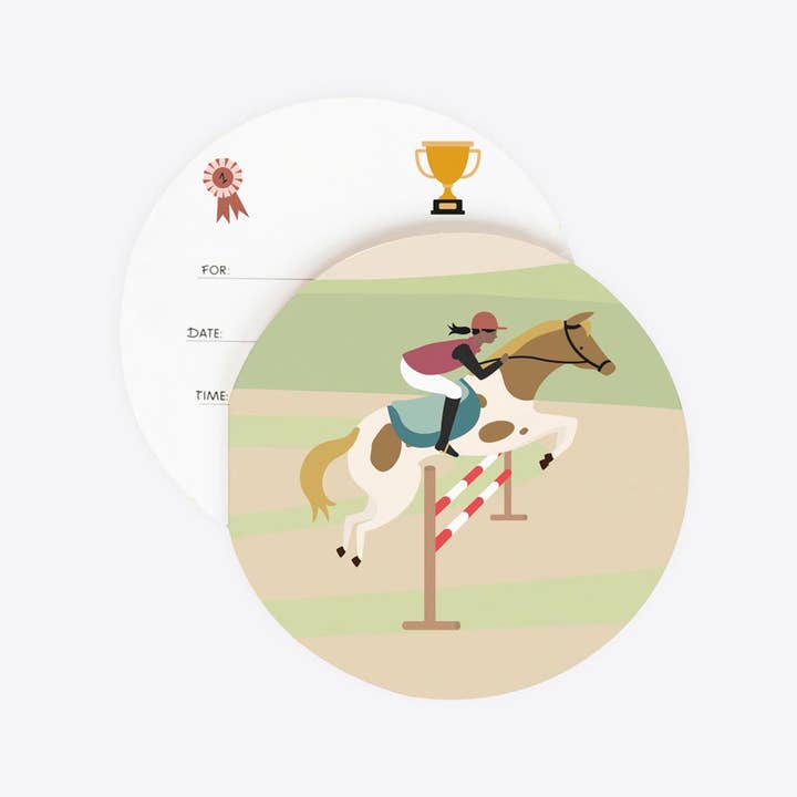 Horse invitations for wholesale by My Little Day