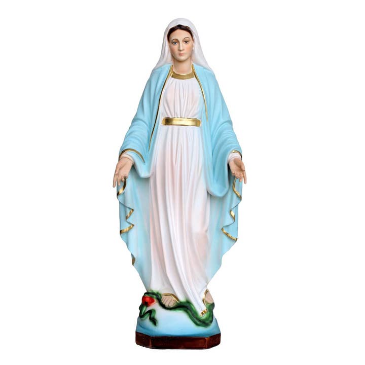 Costa Articoli Religiosi - Wholesale Decorative Figurine - Miraculous Madonna statue in resin cm. 30