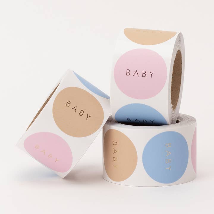 Aufkleber Baby für den Großhandel von liebevoll verpackt