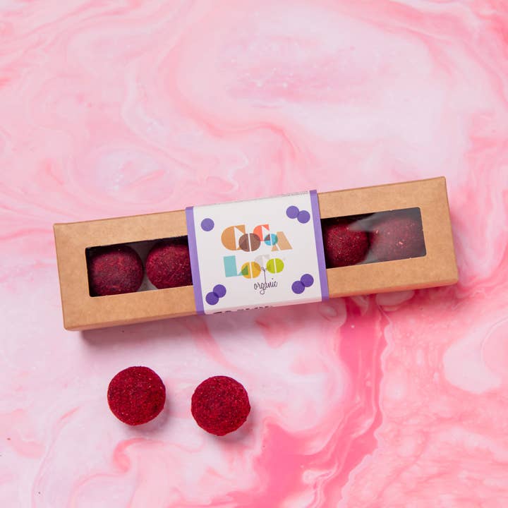 Cocoa Loco - Wholesale Chocolate Box - Sloe Gin Truffles – 100g