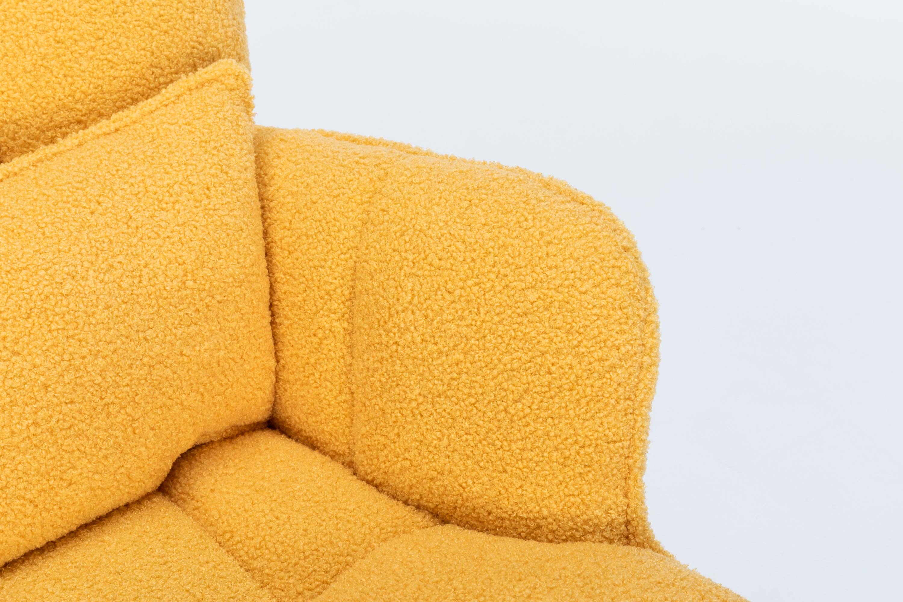 39F Inc. - Vente Fauteuils à bascule - Fauteuil à bascule rembourré pour chambre de bébé avec dossier haut14