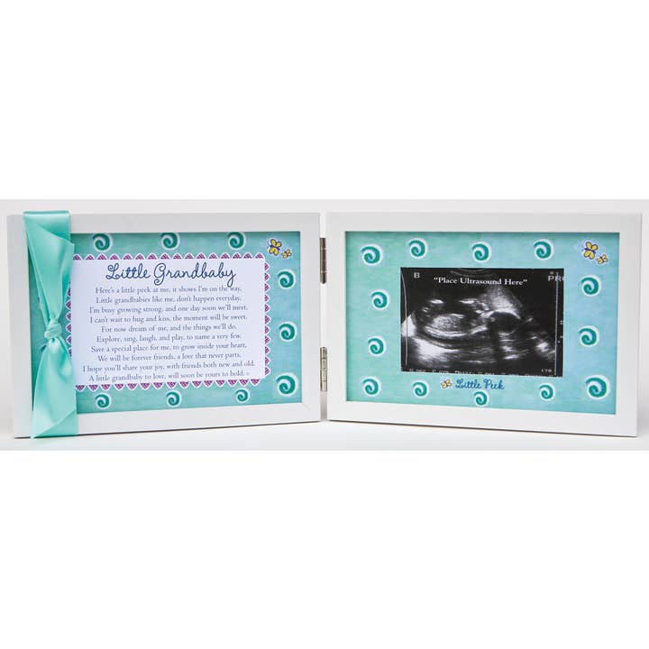 The Grandparent Gift Co. Inc. - Wholesale Picture Frame - Kids & Baby - Little Grandbaby Ultrasound Frame For Grandparents 4x6 3095