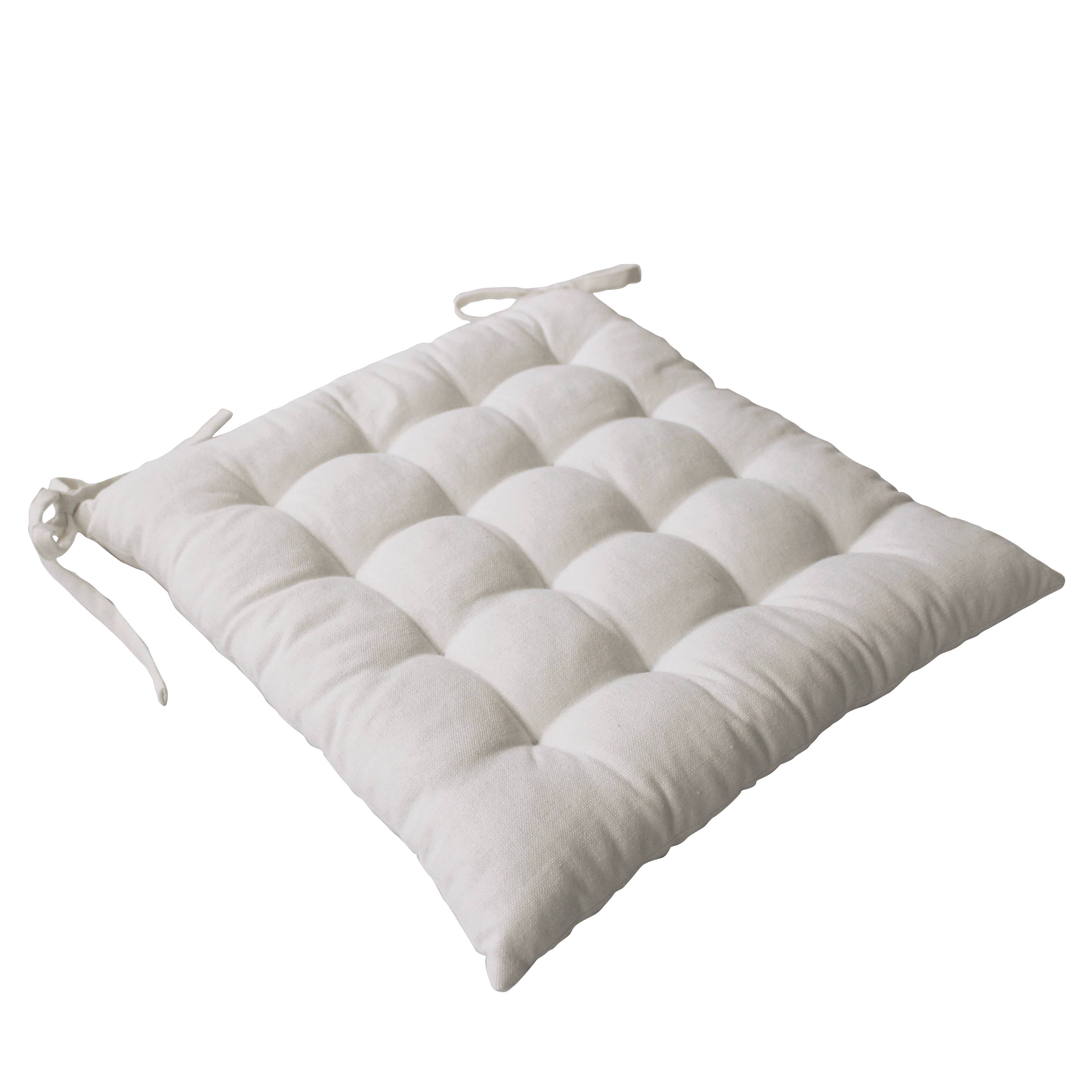 DECOSTARS - CmaDECO – Engroshandel Stolehynde – Pyntepude med quiltet mønster, 38 x 38 cm, meleret look, DUNE0