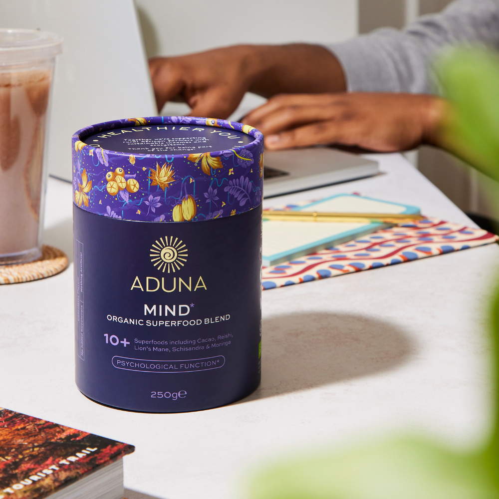 Aduna Superfoods - Wholesale Protein/Superfood Powder - Mind Superfood Blend | Cognitive Function & Focus | 275g4