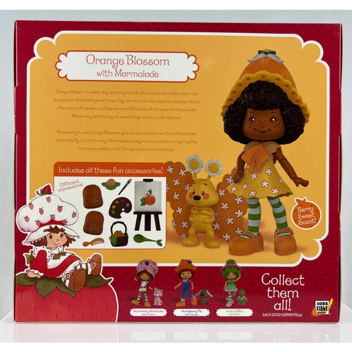 Boss Fight Studio Llc - Wholesale Figurine Toy - Kids - Strawberry Shortcake Action Figure: Orange Blossom Figure