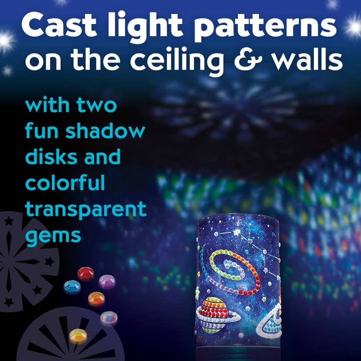 Faber-Castell / Creativity for Kids - Wholesale DIY Craft Kit - Kids - Big Gem Diamond Painting Light - Night Light Craft Kit3