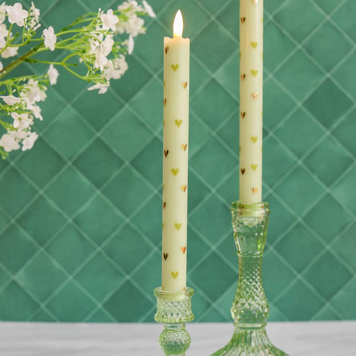 Aifcandles - Wholesale Tapered Candle/Candlestick - Candlestick Noa Green3