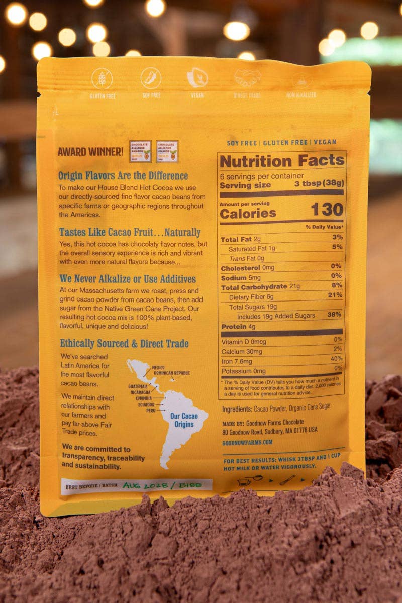 Goodnow Farms Chocolate - Wholesale Hot Cocoa Mix/Kit - Hot Cocoa, House Blend1