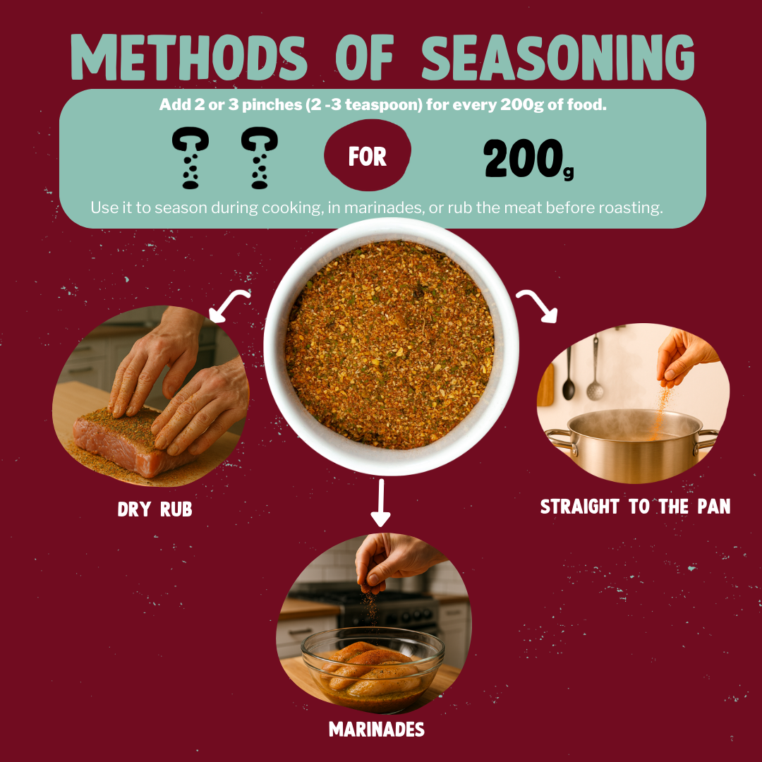 The Pinch - World Spice Blends - Wholesale Dried Spice Mix - Lusitano - 45g4