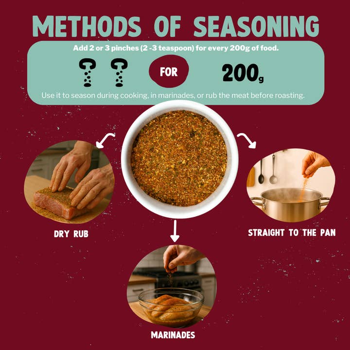 The Pinch - World Spice Blends - Wholesale Dried spice mix - Lusitano - 45g4