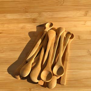 Wholesale Eco Friendly Mini Wooden Measuring Spoon Scoop for Loose