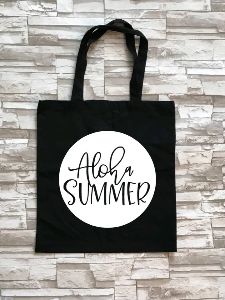 Bolso de lona Aloha Summer para venta al por mayor de Works of Panglossian