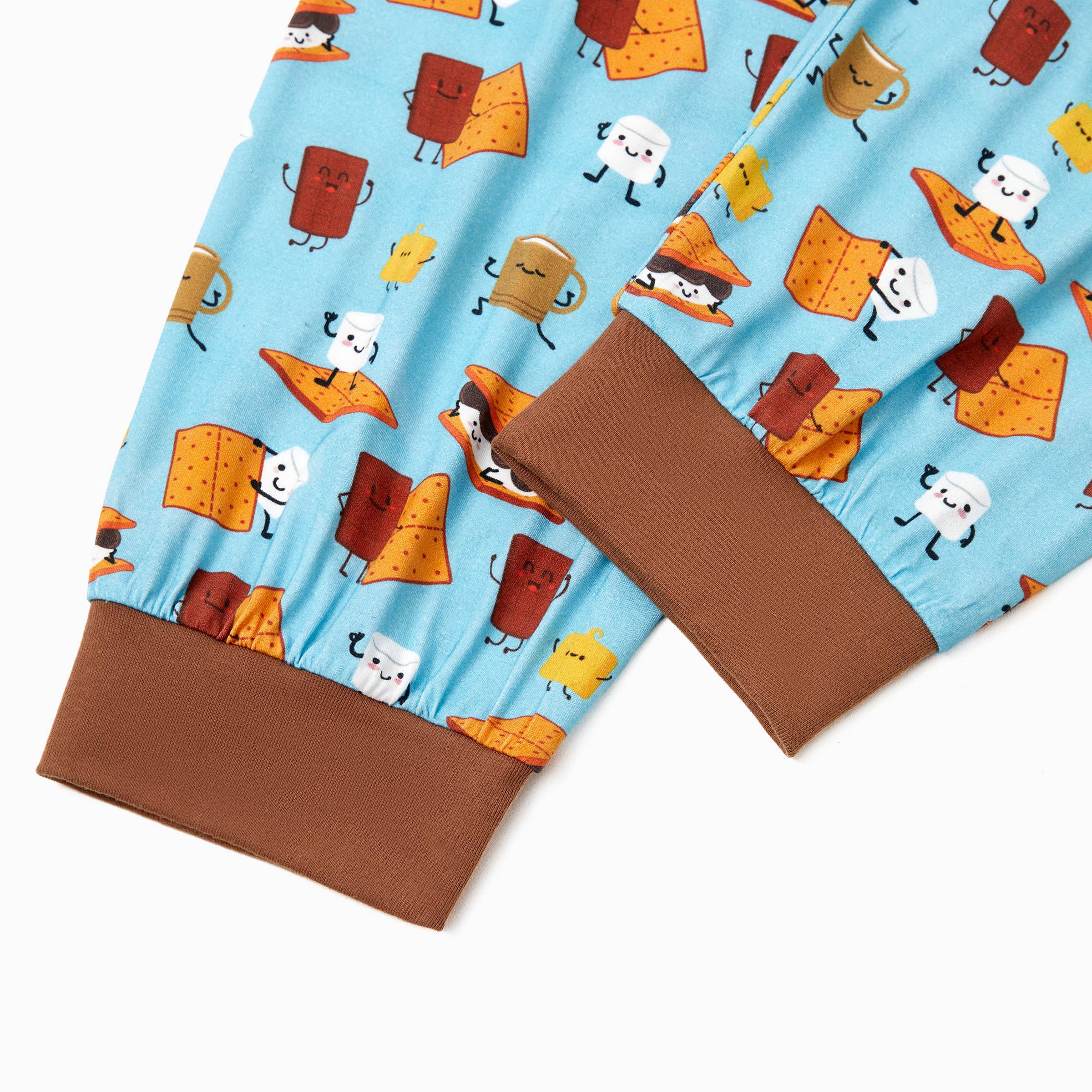 Green Bamboo Family Matching PJs Sets Cute Tops & Long Pants for wholesale on Faire29