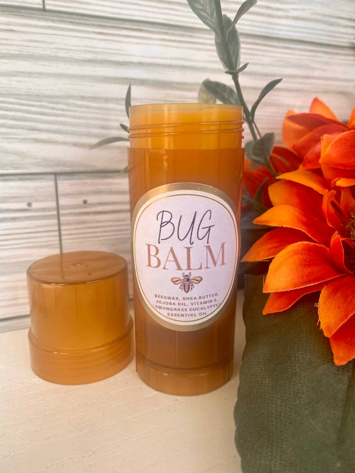 Natural Insect Repellant, Beeswax Bug Balm, Bug Away for wholesale by Thy Will Bee Done Apiary
