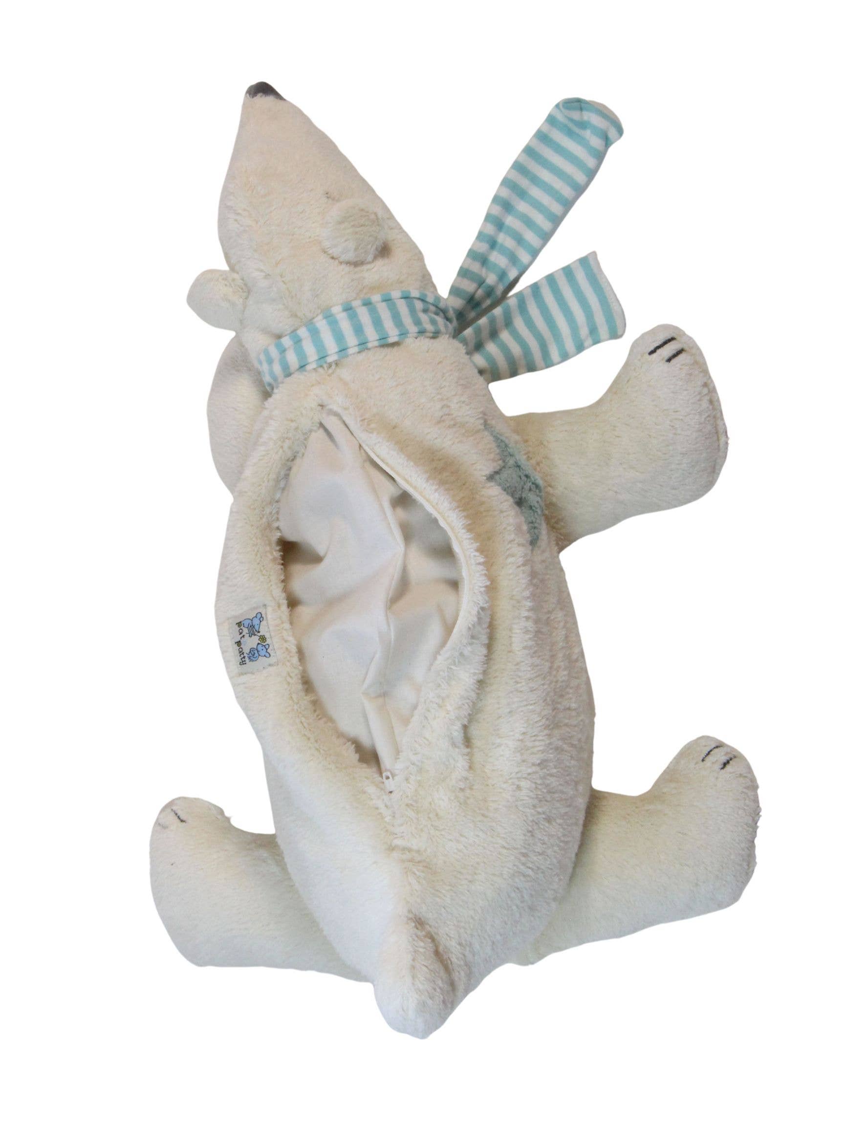 Pat & Patty - Wholesale Pillow/Cushion - Kids & Baby - Organic eco children's cuddle pillow “Eisbar” /EISD-100